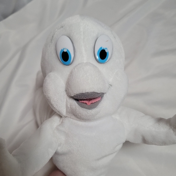 Vintage 1995 Dakin Casper The Friendly Ghost Plush Hand Puppet - Picture 4 of 12